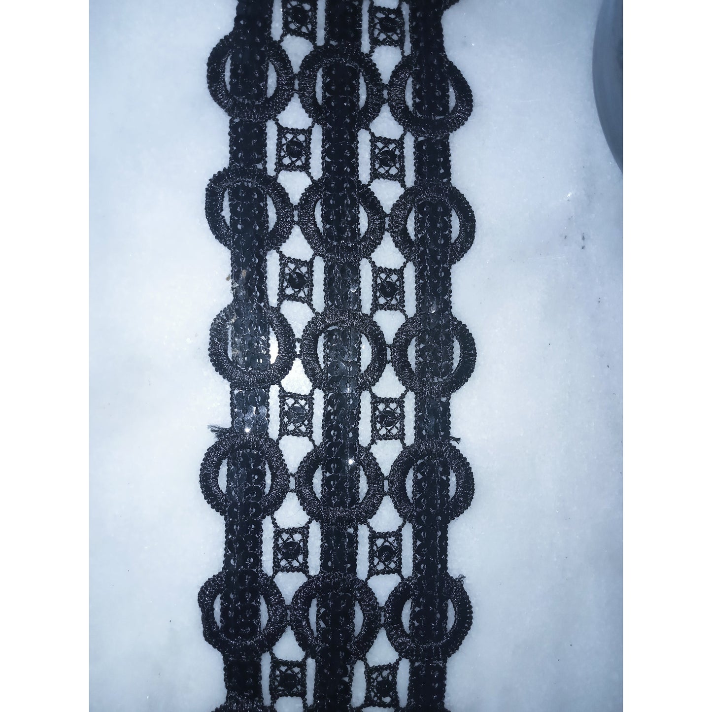Stella - sequin trim 7cm wide