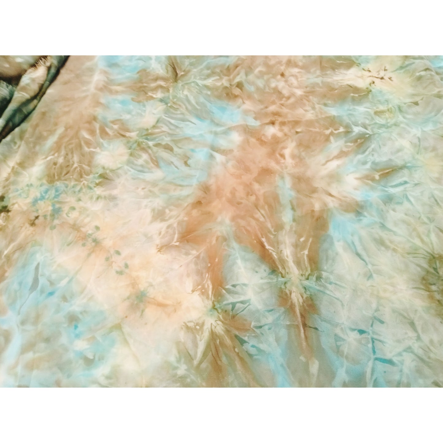 Tie dye crepe de chine - sold by 1/2mtr