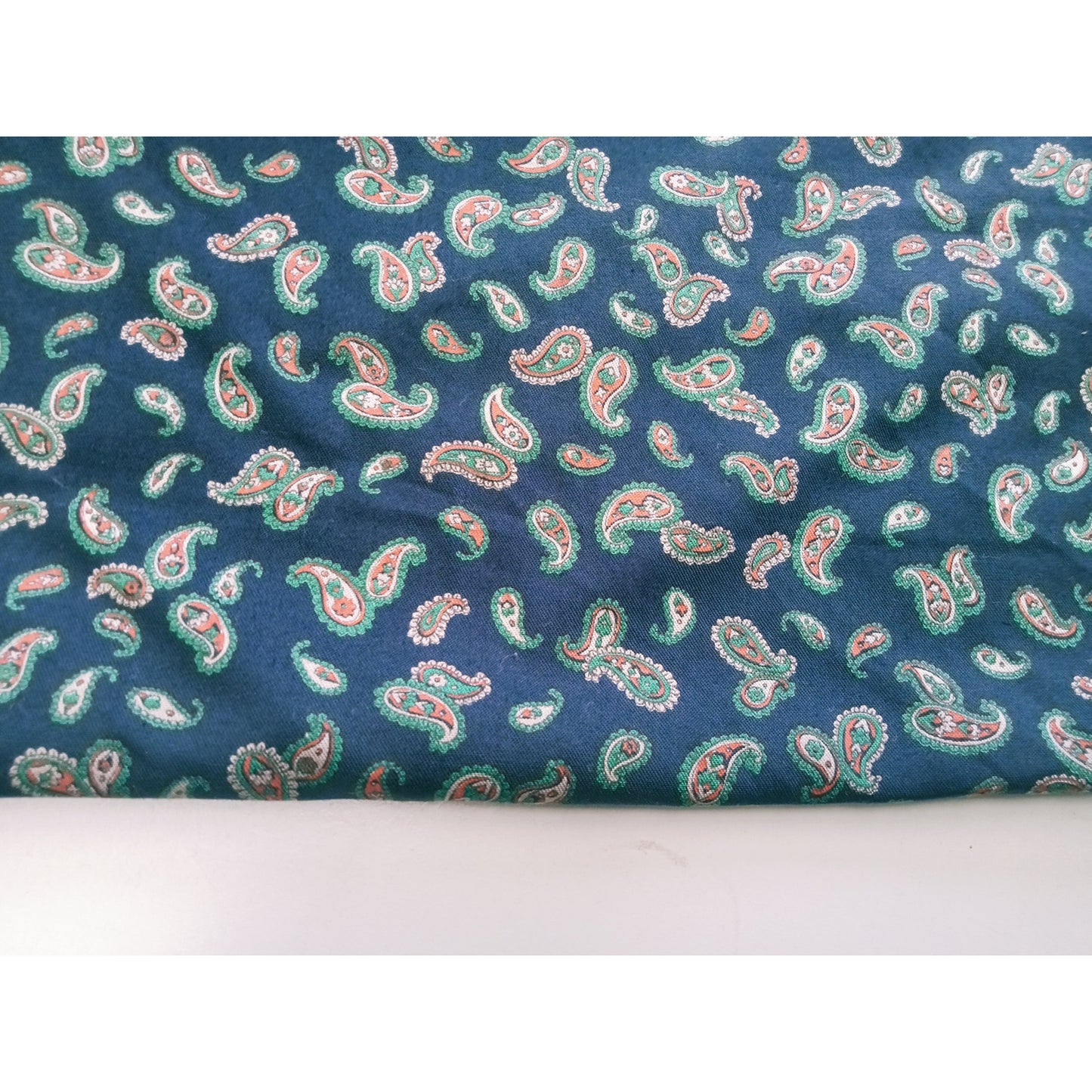 Jasmine - Paisley printed cotton drill