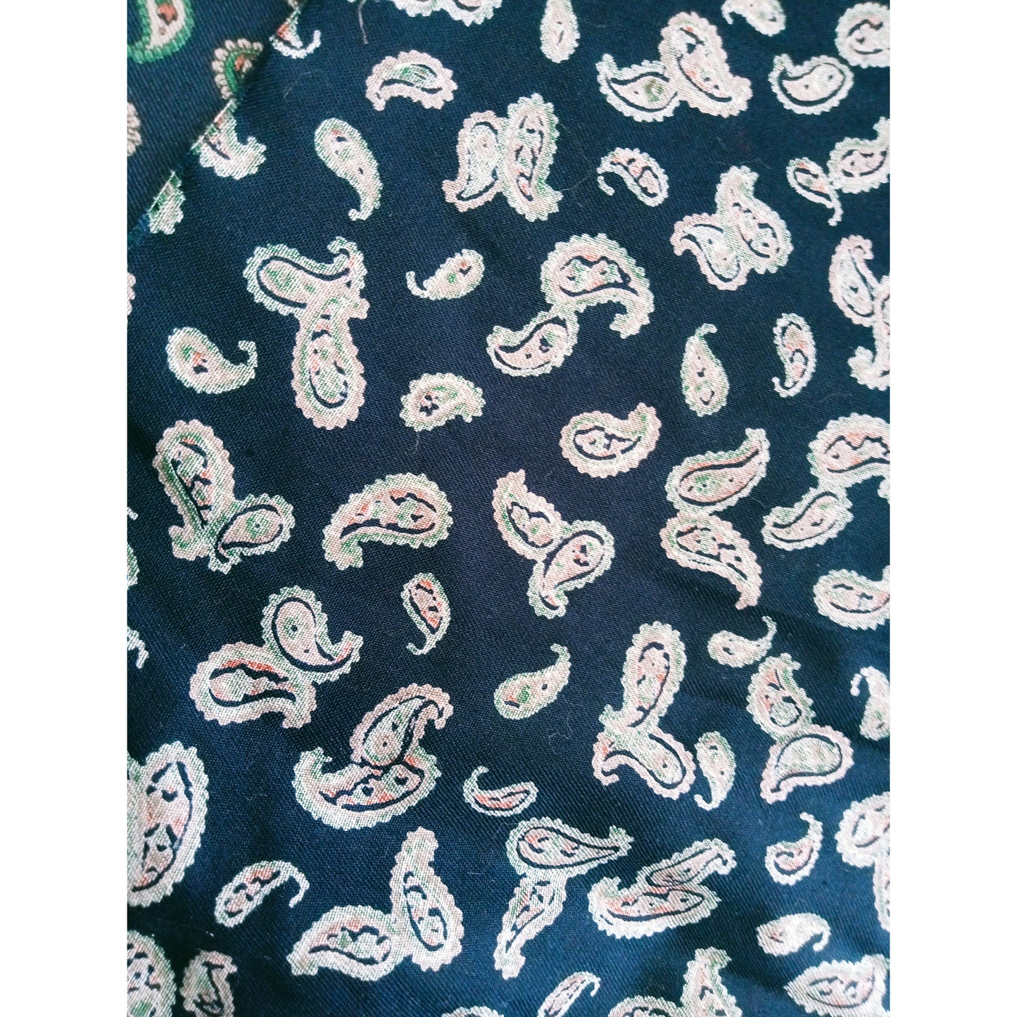 Jasmine - Paisley printed cotton drill