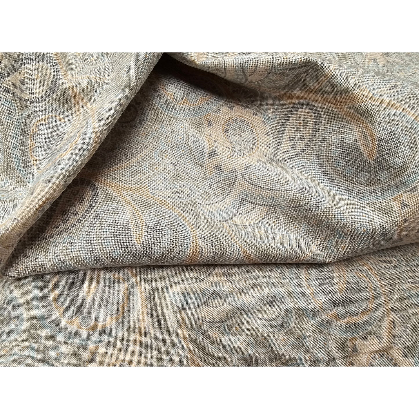 Paisley printed woven cotton - 1.90mtrs