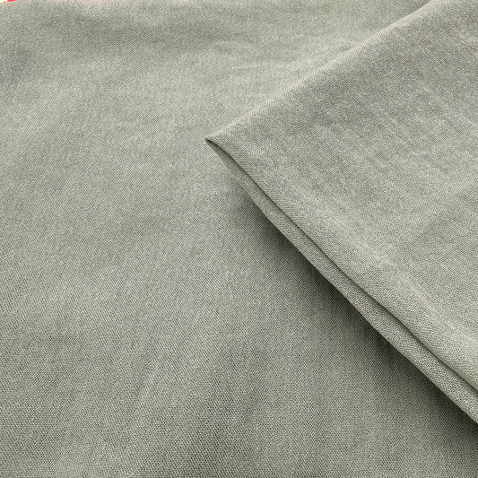 Laura - mint  Linen blend  woven fabric - sold by 1/2mtr