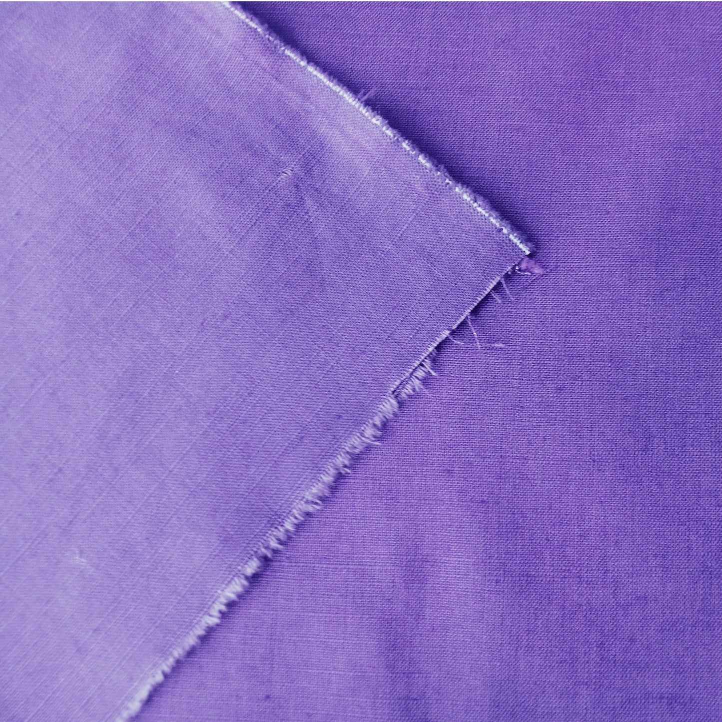 Indi - purple woven cotton linen shimmer - sold by 2.00mtrs