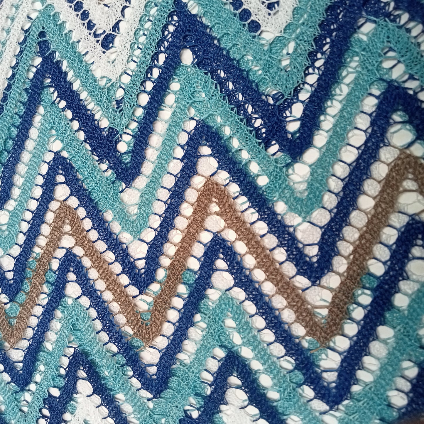 Carina - chevron knit - sold by 1/2mtr