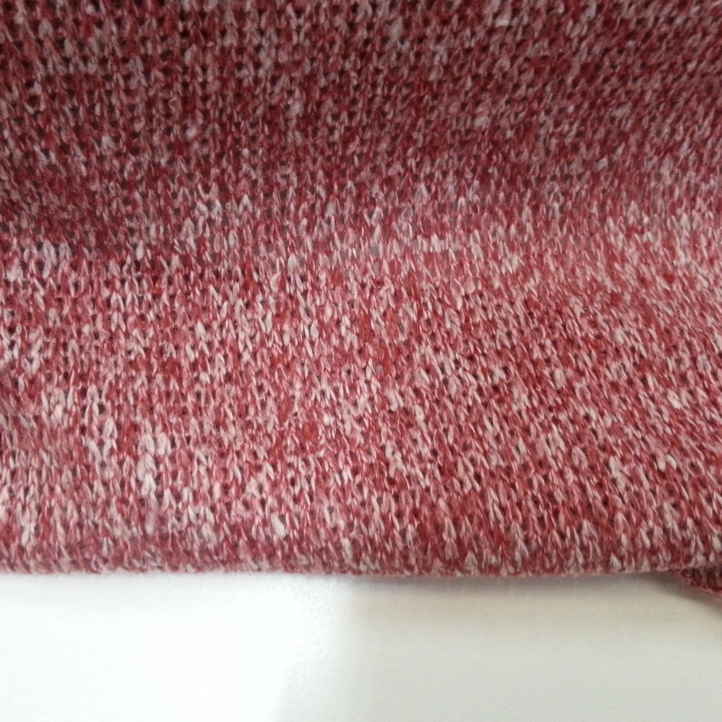 Coddle - Wool blend knit fabric - red/white