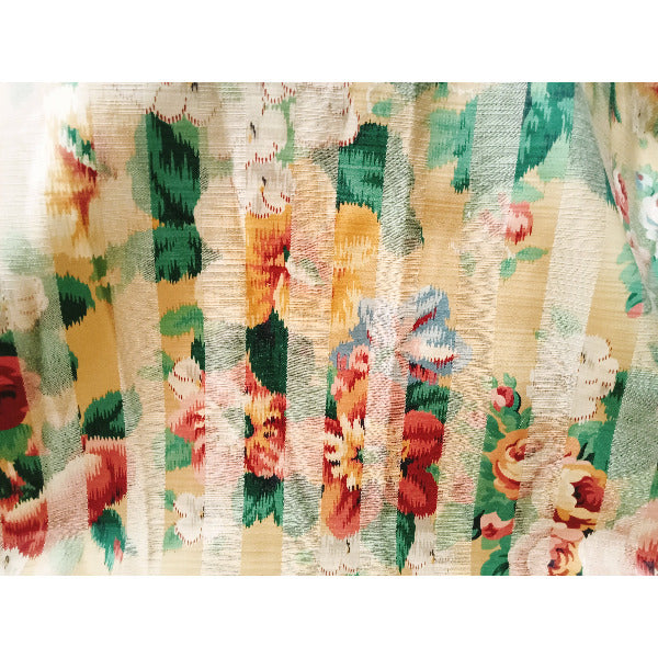 Vintage preloved curtain fabric