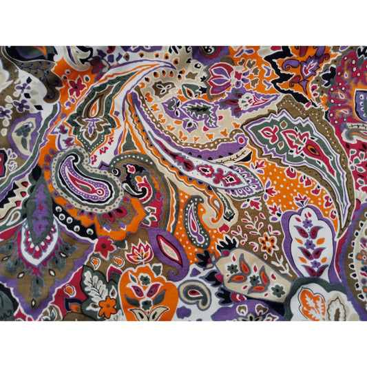 Moira - Paisley printed knit jersey - sold by 1/2mtr