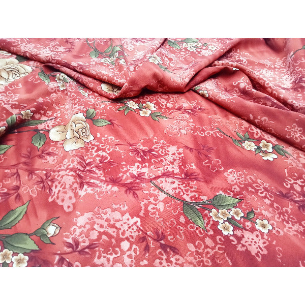 Floral printed woven fabric - 2.50mtrs