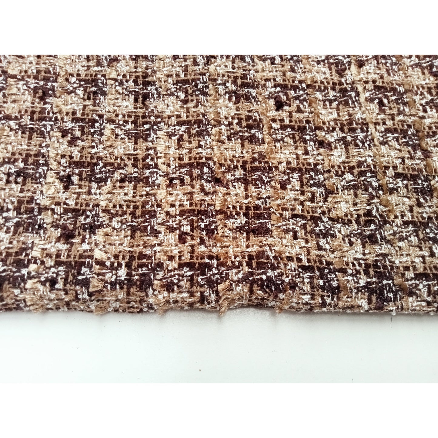 Tweed style woven fabric - 70cm