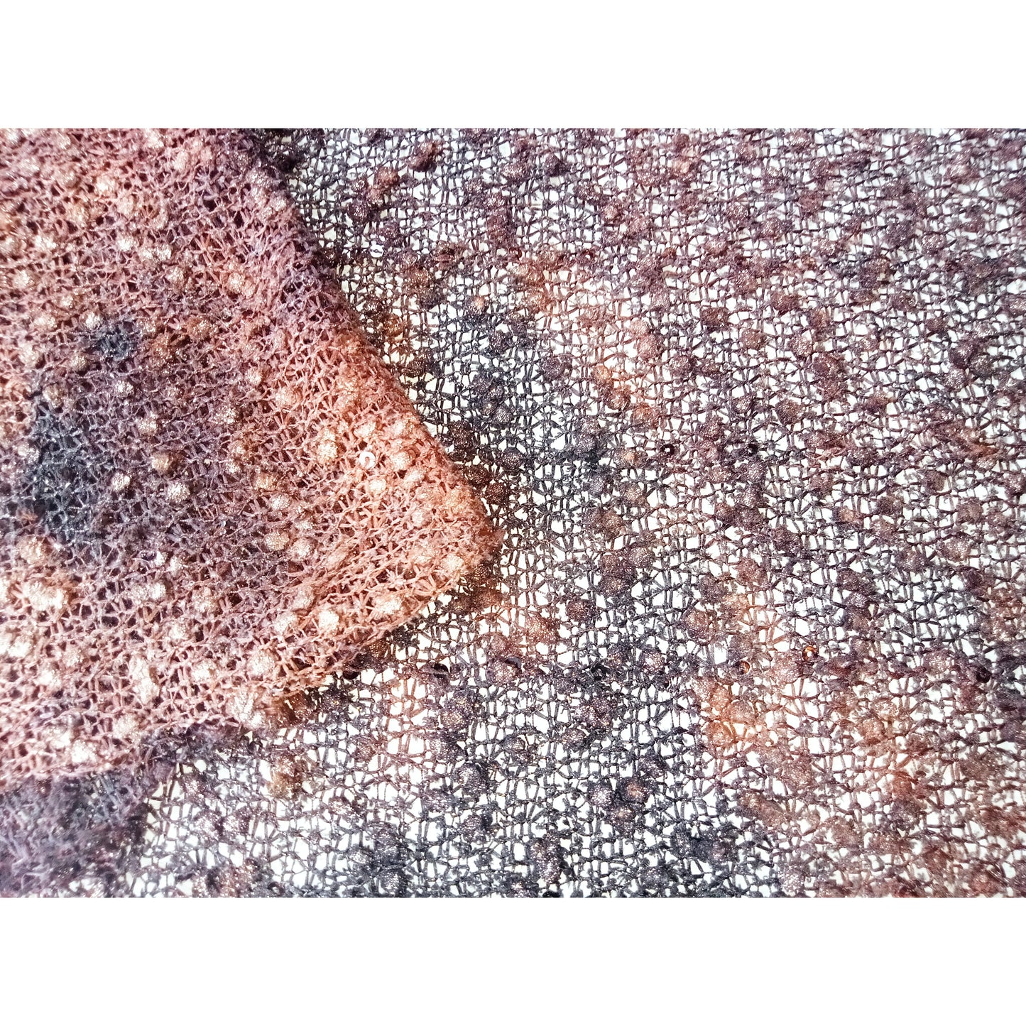 Hail spot knit fabric -sold by 1/2mtr