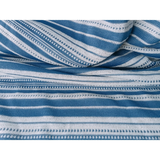 Glitter stripe knit - sold by 1/2mtr