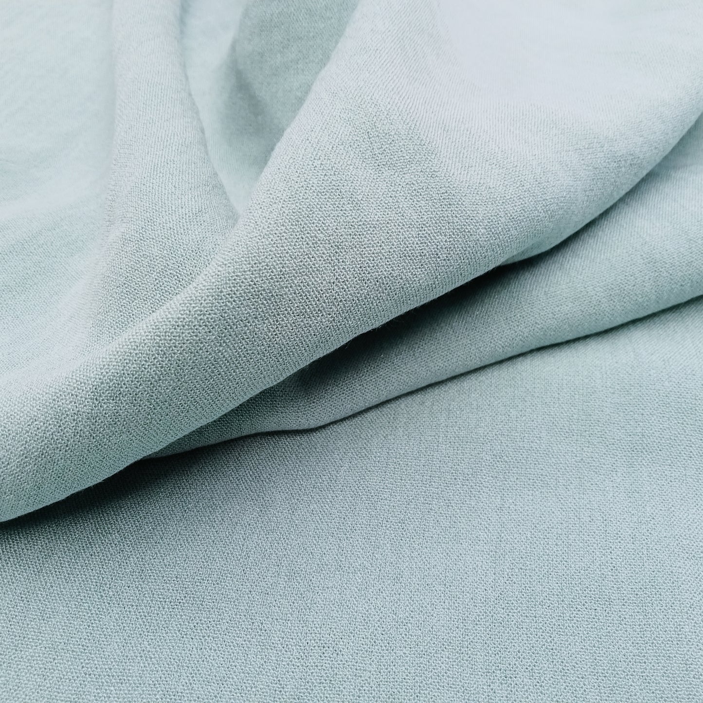 Laura - mint  Linen blend  woven fabric - sold by 1/2mtr