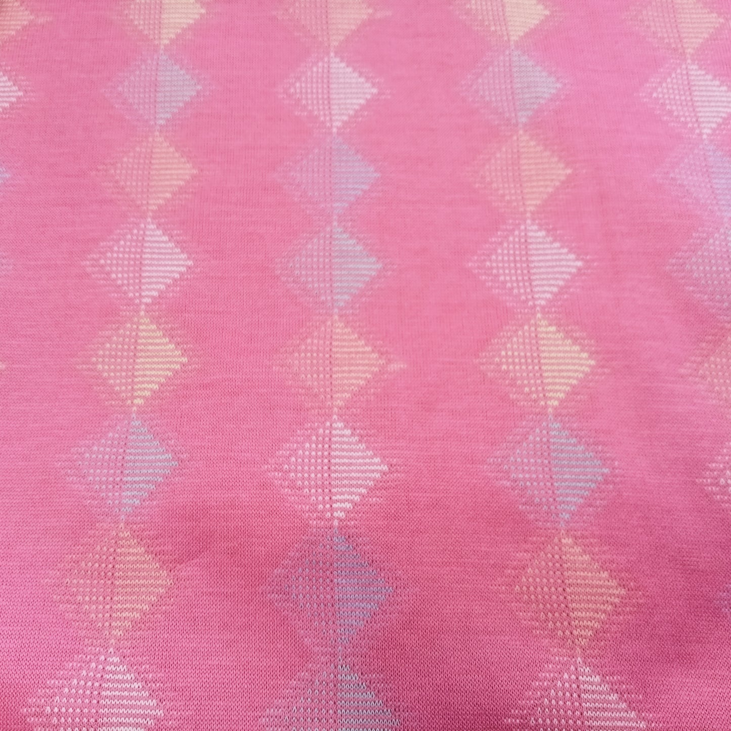 Diamond - cotton knit fabric - sold by 1/2mtr