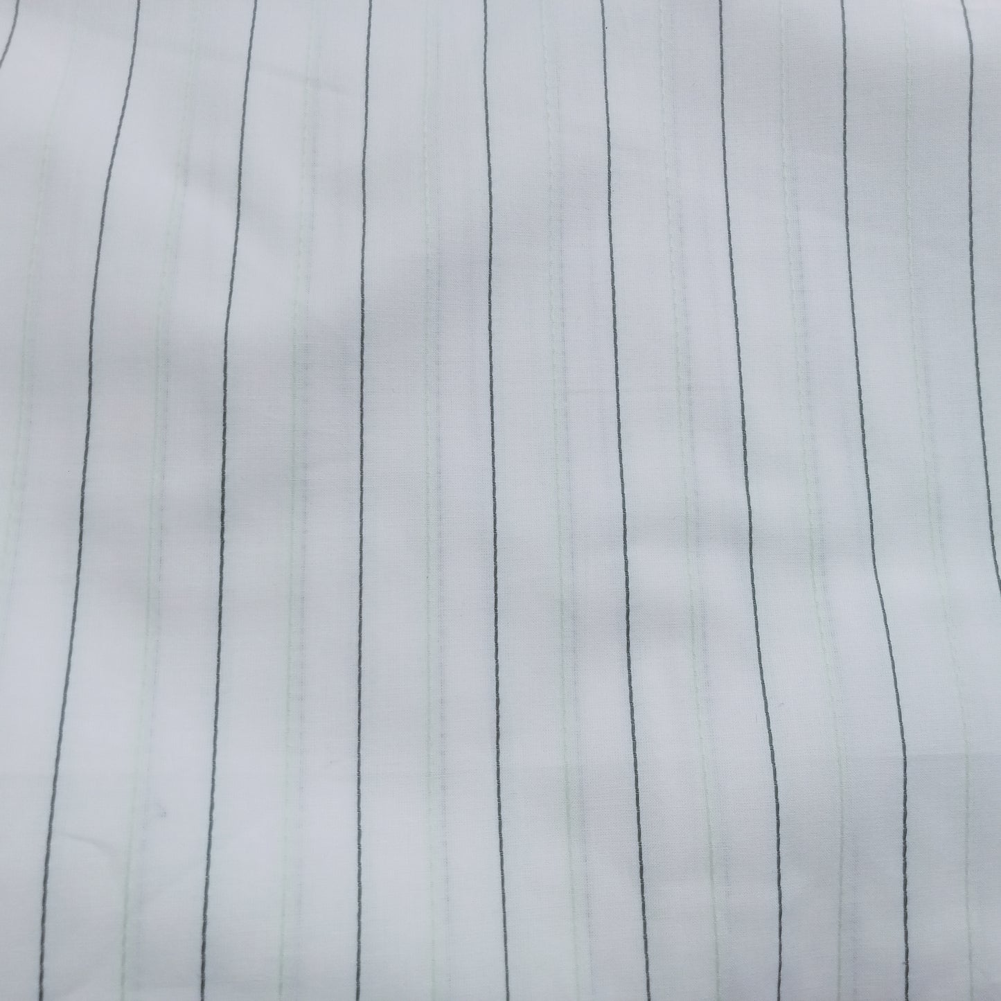 Pinstripe woven cotton fabric - sold by 1/2mtr