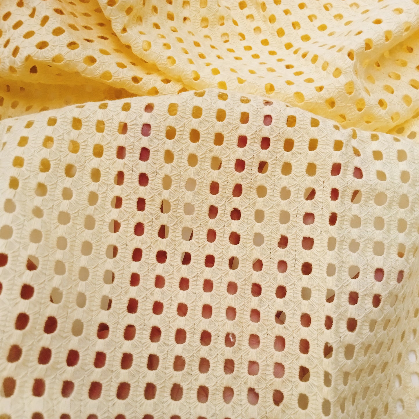 Cutout cotton fabric - 1mtr