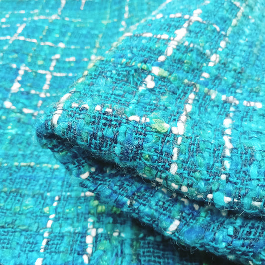 Wool Tweed design fabric - 1.95mtrs