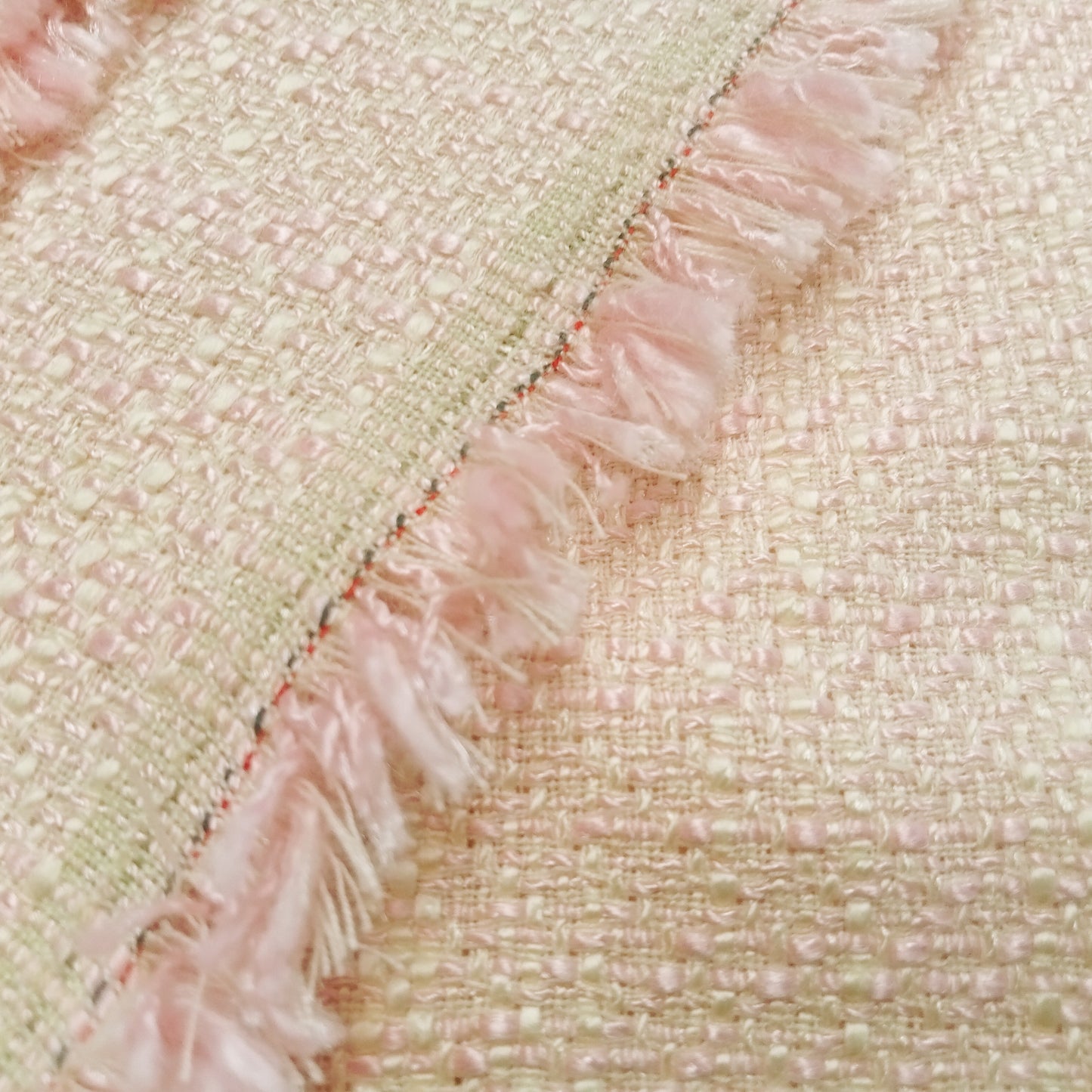Tweed boucle woven fabric - sold by 1/2mtr
