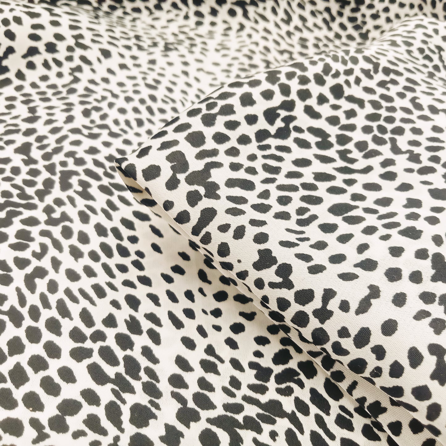 Nala- Cheetah design printed crepe de chine - sold by 1/2mtr