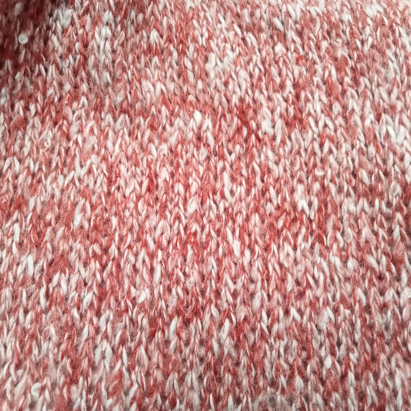 Coddle - Wool blend knit fabric - red/white