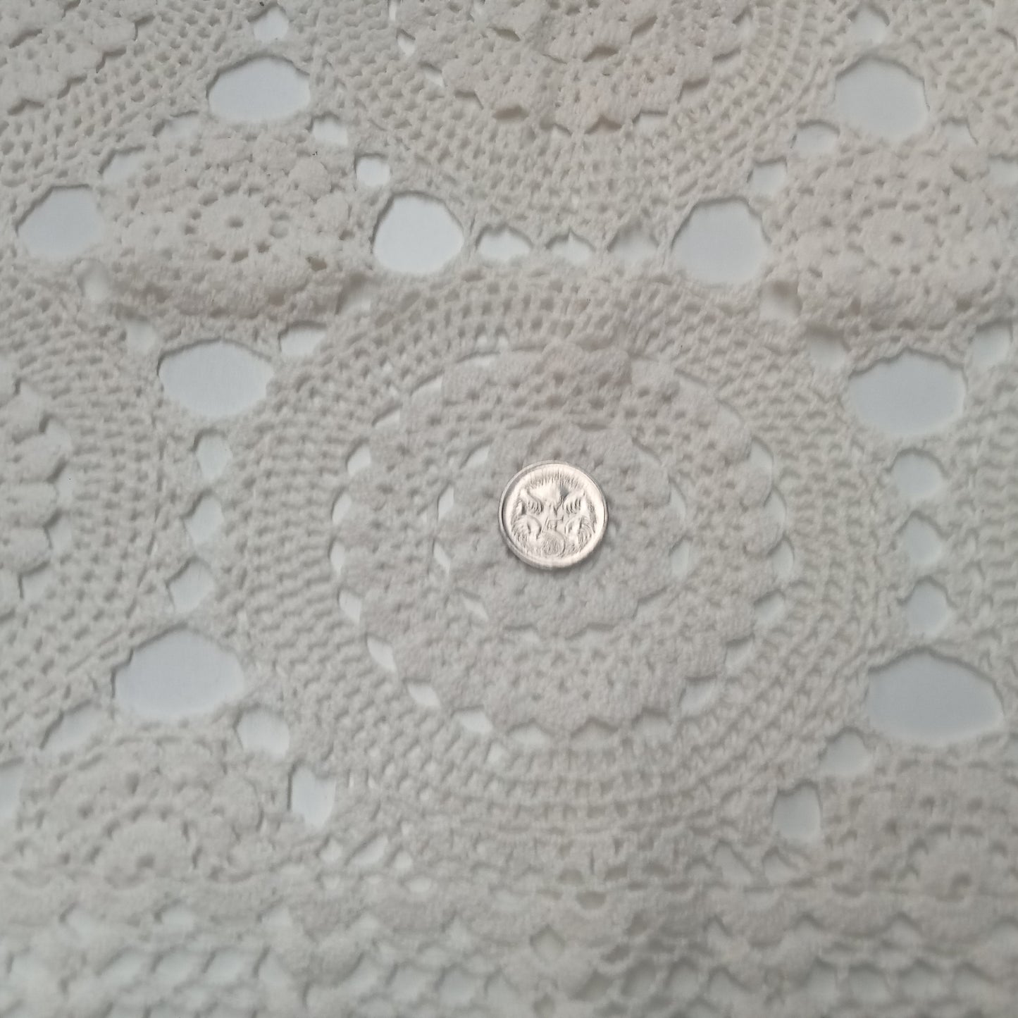 Vintage crochet tablecloth - 2.30mtrs