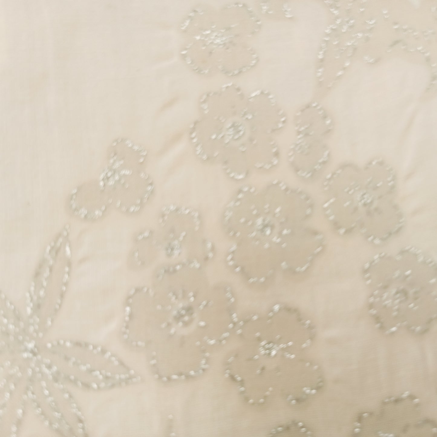 Shimmer floral cotton voile sold by 1.40mtr