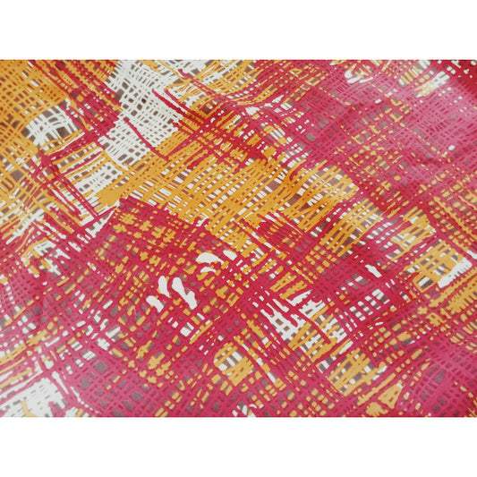 Abstract woven fabric