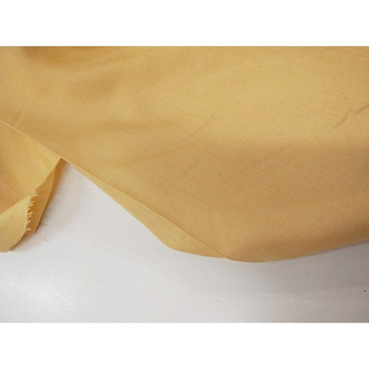 Angelo Vasino - woven rayon/silk fabric - buttercup - sold in 1/2mtr