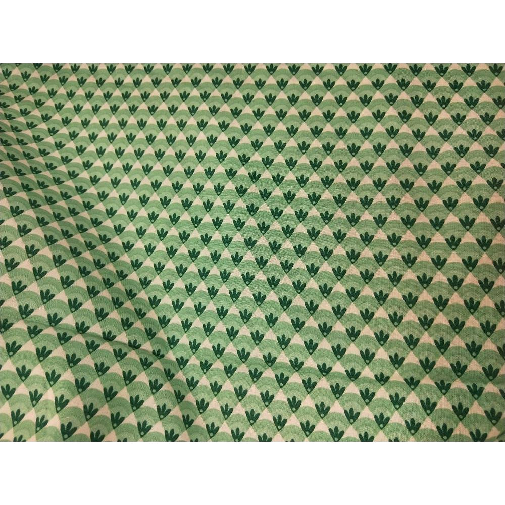 Triangle design woven cotton fabric - sold by 1/2mtr