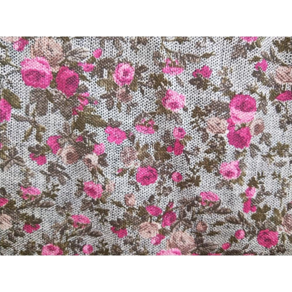 rose printed jersey - sold by 1/2mtr