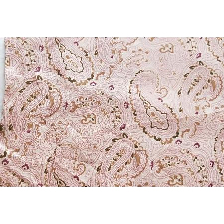 Paisley printed woven cotton fabric - sold by 1/2mtr