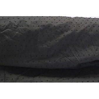 dobby woven cotton voile - black