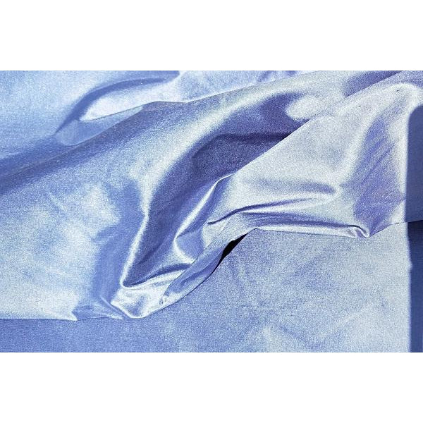 Dupion raw silk - slate blue - sold by 1/2mtr