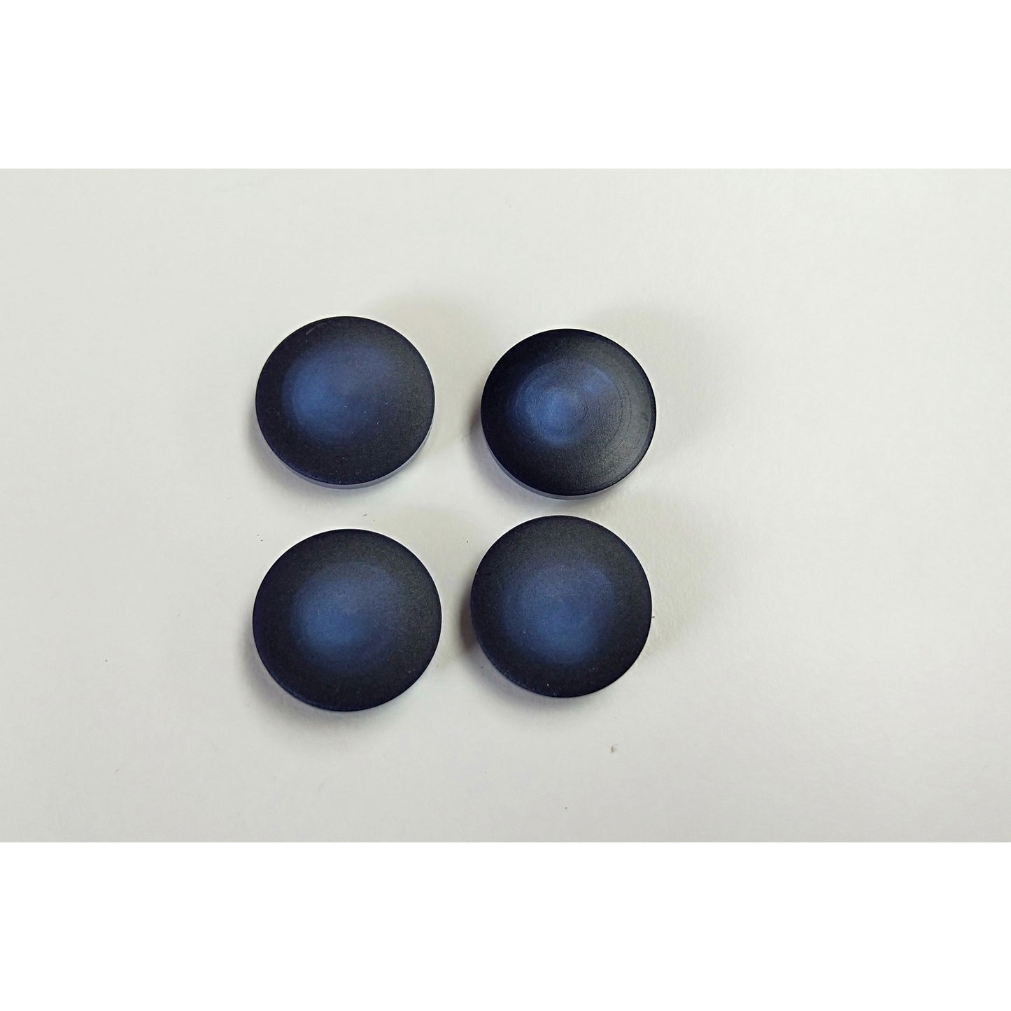 navy/royal wooden buttons