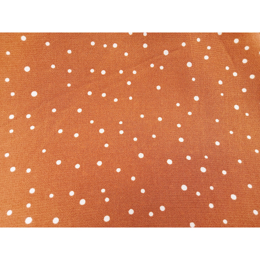 Polka dot viscose fabric - sold by 1/2mtr