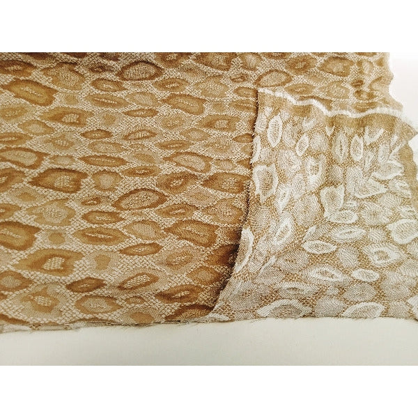 Renee -Jacquard design stretch bengaline fabric - sold by 1/2mtr