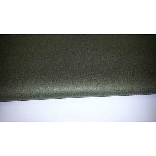 felt style wovn fabric - dark olive green - sold in 1/2mtr